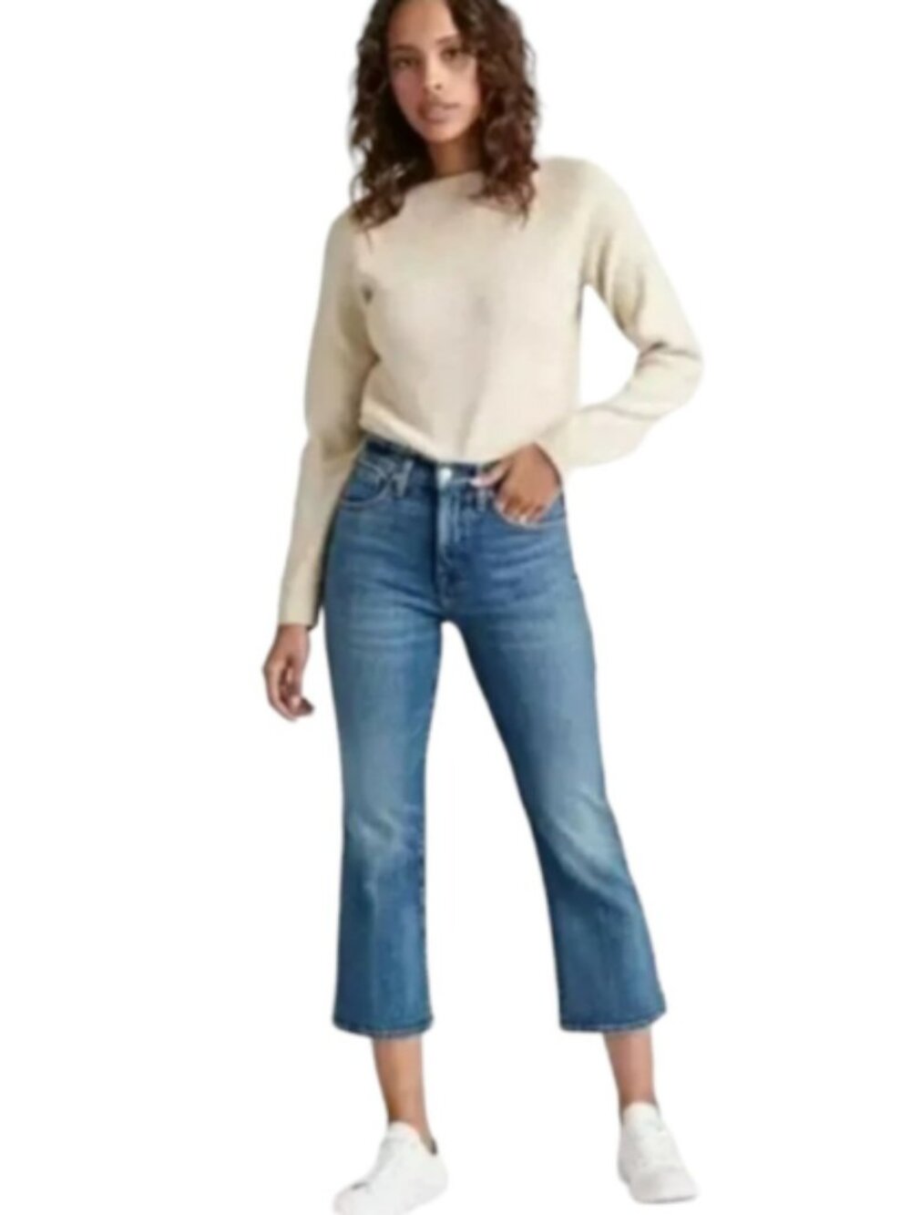 Lucky Brand Easy Rider Crop Jeans - 31